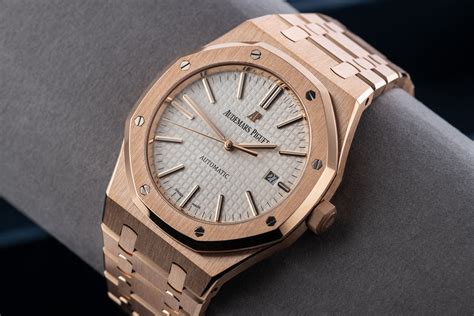 audemars piguet royal oak rose gold automatic price|Audemars Piguet tourbillon rose gold.